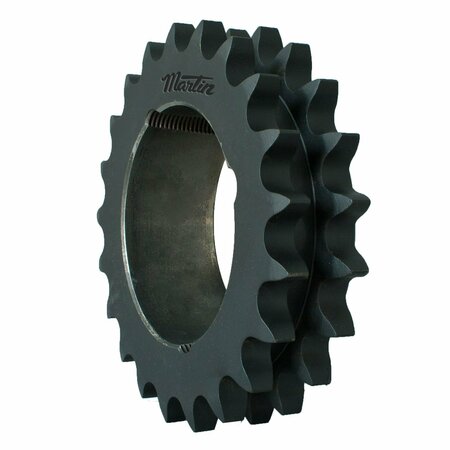 MARTIN SPROCKET & GEAR TB METRIC SNG & DBL - 16B CHAIN AND BELOW - BUSHED D12BTB24